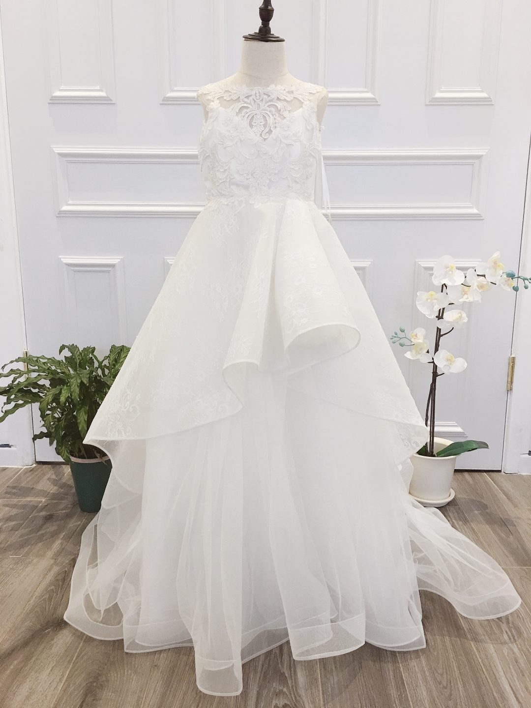 L0125 June Peony Bridal  Couture Wedding  Dress  